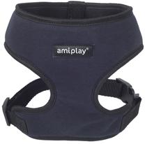 Regulējamas krūšu siksnas Amiplay Denver, zila krās., 380 - 480 mm x 480 mm