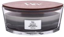 Žvakė, aromatinė WoodWick Warm Woods 76911E, 40 h, 453.6 g, pilka sp.