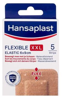 Plāksteris Hansaplast Elastic Flexible XXL Plaster, 5 gab.