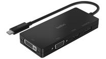 Адаптер Belkin USB-C Video Adapter D-sub 15pin Female, USB Type C Male, черный цв.