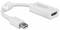 Провод Delock Mini Displayport Mini DisplayPort male, HDMI-A 19 pin female, 0.1 м, белый цв.