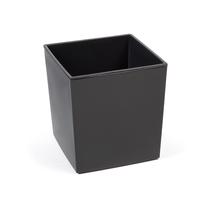 Puķu pods 554, plastmasa, 40 cm x 40 cm, Ø 40 cm, pelēka krās.