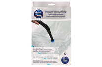 Drabužių maišas Nord Clean Vacuum Bag, 90 cm x 50 cm, skaidri sp.