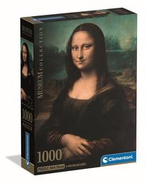 Пазл Clementoni Museum Collection Mona Lisa 37094, 70 см x 50 см, 1000 шт., многоцветный