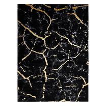 Ковер комнатные Hakano Mosse Marble 4, золотой цв./черный цв., 370 см x 280 см
