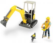 Игрушечные тракторы с аксессуарами Simba Dickie Toys Playlife Excavator 203832003, многоцветный