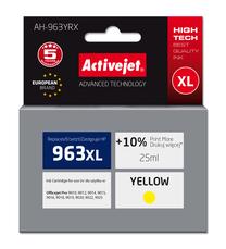 Rašalinio spausdintuvo kasetė ActiveJet AH-963YRX, geltona sp., 25 ml