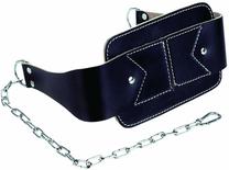 Sunkiosios atletikos diržas Tunturi Dipping Belt, juoda sp., Universalus