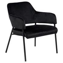 Tugitool Lima, must v., 64 cm x 67 cm x 75.5 cm