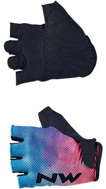 Перчатки Northwave, синий цв./розовый цв., M