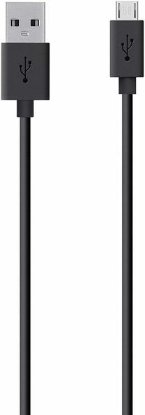 Laidas Belkin, USB 2.0 Type A/Micro USB 2.0 Type B, juoda sp.