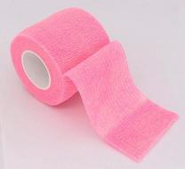 Эластичный бинт Aupcon Elastic Bandage, 5х450 см, розовый цв.