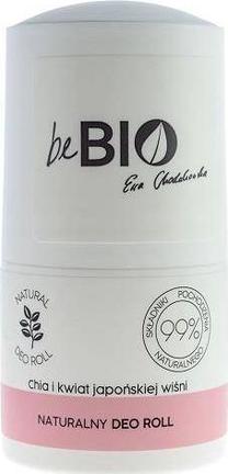 Dezodorants sievietēm beBIO Natural Chia and Japanese Cherry Blossom, 50 ml