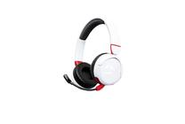 Bezvadu spēļu austiņas bērniem HyperX Cloud Mini Wireless 7G8F2AA, balta krās.