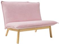 Sofa Bollo 2, rožinė sp., 110 x 51 cm x 77 cm