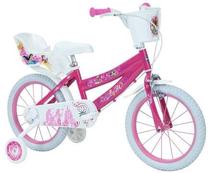 Vaikiškas dviratis Huffy Disney Princess 21851W, balta sp./rožinė sp., 16"
