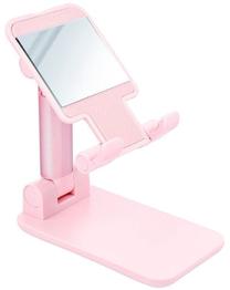 Alus Folding Desktop Phone Stand With Mirror