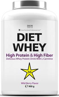Maisto papildas Dion Diet Whey, miško uogų skonio, 900 g