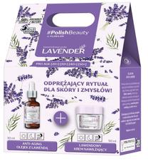 Veido priežiūros priemonių rinkinys Floslek Lavender, 80 ml