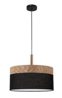 Valgusti rippuv Candellux Lighting Orto, E27, 1 x 60 W, pruun v./must v. / must v., 30 x 30 cm