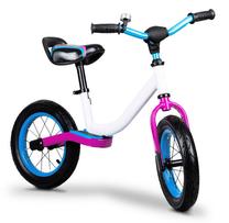 Balansinis dviratis EcoToys Cross Country 893, mėlyna sp./balta sp./juoda sp., 10"