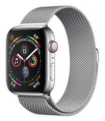 Viedais pulkstenis Apple Watch Series 4 40mm, sudraba krās.