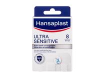 Plāksteris Hansaplast Silicone Soft Ultra Sensitive, 3.9 cm x 3.9 cm, 8 gab.