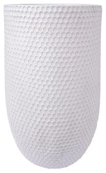 Puķu pods Home4you, Ø 34 cm, balta krās.