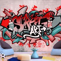 Fototapete Artgeist Street Classic (Red) MFT1793SAM, 105 cm x 147 cm