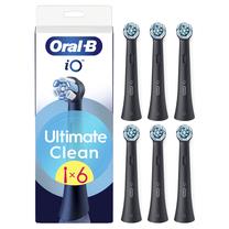 Elektrinio dantų šepetėlio galvutė Oral-B iO UltimateClean CBF-6, juoda sp., 6 vnt.