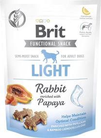 Gardums suņiem Brit Functional Snack Light, truša gaļa, 0.15 kg
