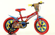 Vaikiškas dviratis, vaikų Dino Bikes Paw Patrol 614-PW, mėlyna sp./raudona sp./geltona sp., 14"