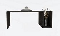 Kavos staliukas Kalune Design Memo, antracito sp., 50 cm x 86.8 cm x 32.4 cm