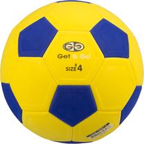 Futbolo kamuolys Get & Go 16XM, 4 dydis, mėlyna sp./geltona sp.