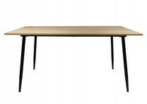 Valgomojo stalas Ivor, sonoma ąžuolo sp., 160 cm x 90 cm x 75 cm