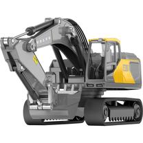 Rotaļu ekskavators Siku Volvo EC300, 1:50, oranža krās./pelēka krās.