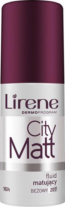 Makiažo pagrindas Lirene City Matt, smėlio sp., 207, 30 ml