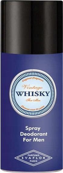Vyriškas dezodorantas Evaflor Whisky Vintage Spray, 150 ml