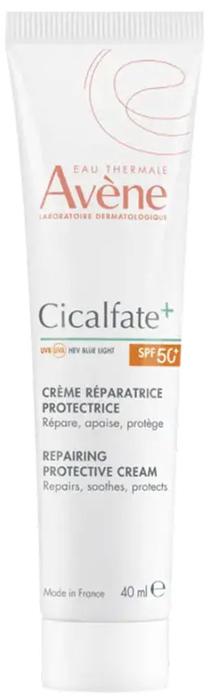 Priemonė įdegio priežiūrai kūnui/veidui Avene Cicalfate+ Repairing Protective SPF50+, 40 ml