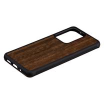 Telefona vāciņš Man&Wood, brūna krās./melna krās., Samsung