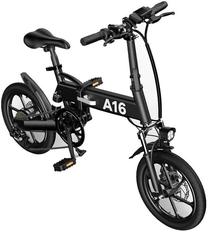 Elektrinis dviratis Himo A16+, universalus, juoda, 350 W, 16" (pažeista pakuotė)/08