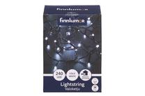 Spuldzīšu virtenes Finnlumor 652302, 23.9 m, silti balta krās., 240 LED