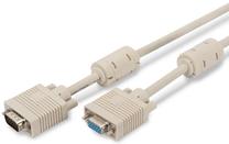 Laidas Assmann DSUB / DSUB HD D-Sub 15-pin jack, HD D-Sub 15-pin, 3 m, pilka sp.