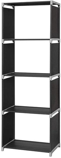 Pastatoma lentyna Songmics Storage, juoda sp., 147 cm x 30 cm x 50 cm