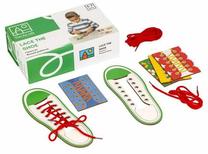 Развивающая игра, набор для вдевания веревок Eduplay Lace The Shoe, многоцветный