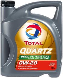 Motoreļļa Total Quartz Future GF5 0W - 20, sintētiskais, 5 l