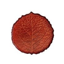 Serviravimo lėkštė Homla Vistan 763380, Ø 17 cm, oranžinė sp., stiklas
