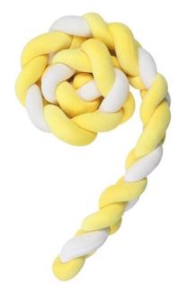 Aizsargājošā apmale Protective Padding, balta krās./dzeltena krās., 200 cm x 10 cm