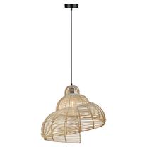 Šviestuvas lubų Light Prestige Shella, E27, 1 x 15 W, ruda sp. / juoda sp.