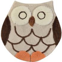 Коврик для ванной Foutastic Owl Shape 359CHL4206, коричневый цв., 90 см x 90 см, Ø 90 см